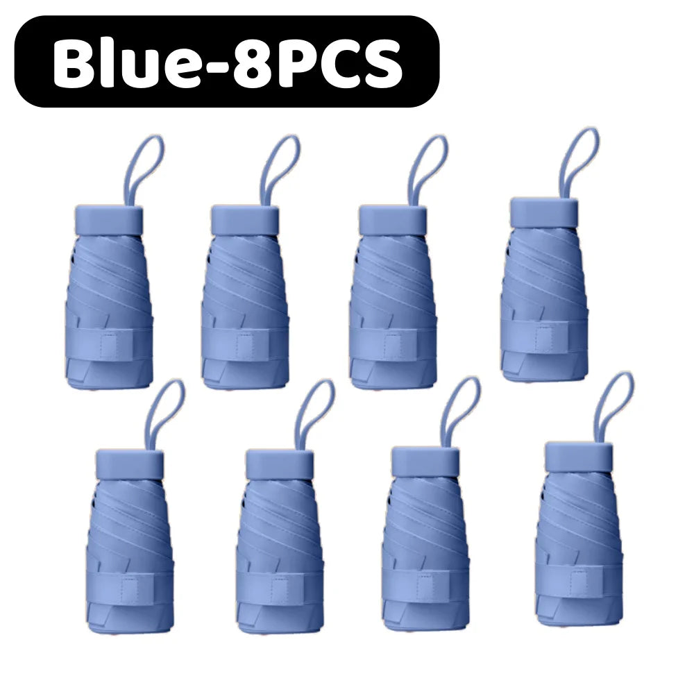 Mini UV Folding Umbrella - Lightweight Portable Parasol