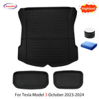 NovaAcc For Tesla Floor Mats Model Y 2017-2024 Model 3 2021 to 2024 Highland All Weather Trunk Mats Floor Liner Car Accessories