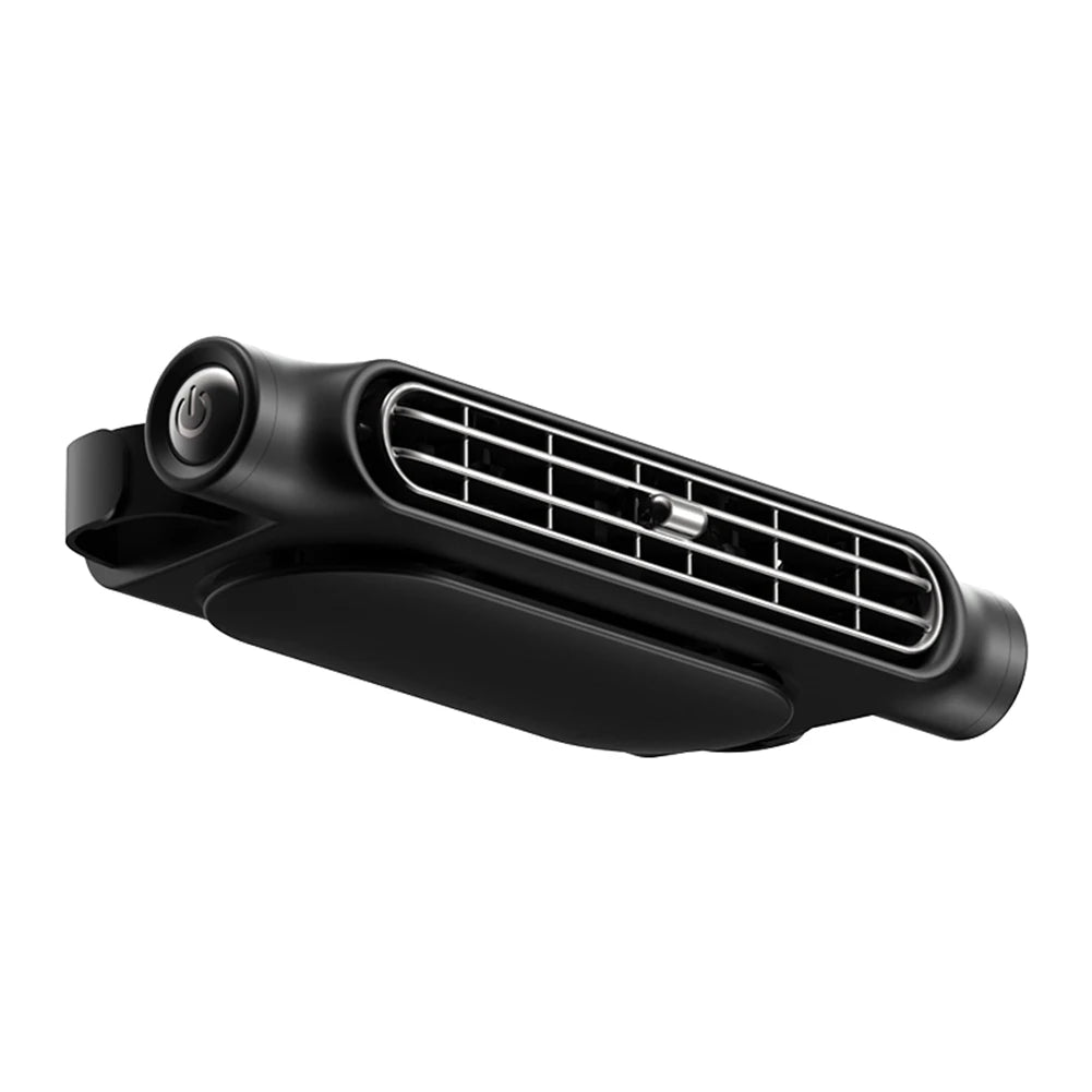 Portable Car Seat Fan with Three Speed Settings Adjustable Airflow USB Powered for Front and Rear Seats