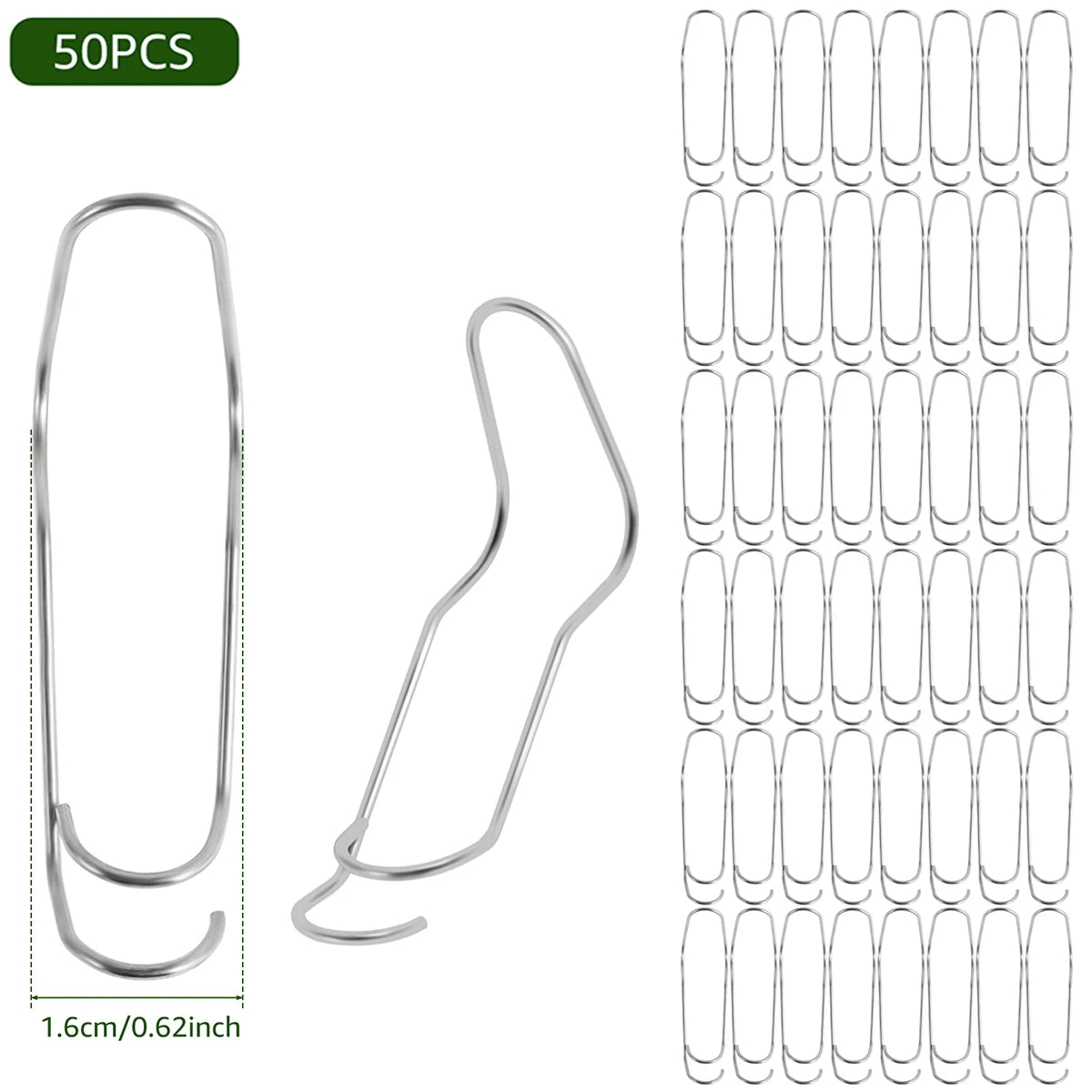 50Pcs Plant Trellis Connecting Buckles Climbing Pipe Support Fixing Tool Reusable Fixing Clamp for Garden Plant Connector
