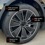 4PCS Hub Cap for Tesla Model Y 19 Inch New Wheel Caps Performance Automobile ReplaceHubcap Full Rim Cover Car Accessories 2024
