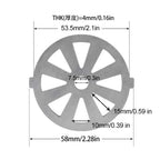 Meat Grinder Pinion Mixer Spare Parts Meat Grinder Knife Stainless Steel Grille for Food Grinder Accessories Kitchen Tool Good