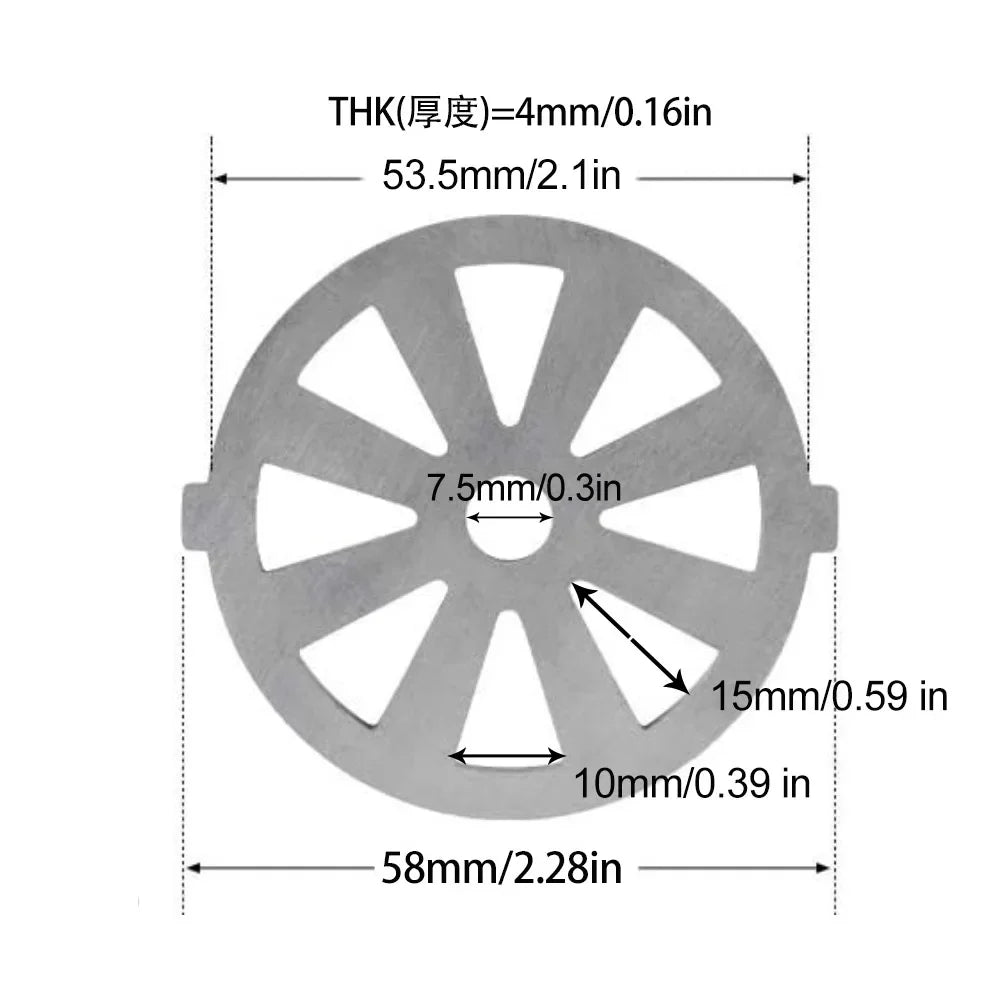 Meat Grinder Pinion Mixer Spare Parts Meat Grinder Knife Stainless Steel Grille for Food Grinder Accessories Kitchen Tool Good