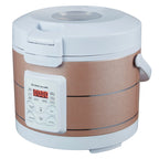 12V 24V 220V Mini Rice Cooker Car Truck Soup Porridge  Food Steamer Heating Lunch Box Meal Heater Warmer 3L for Camping