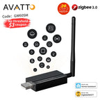 AVATTO Zigbee 3.0 USB Dongle Plus Wireless Zigbee Gateway USB Interface Capture Works With Home Assistant Zigbee2MQTT，Raspbian
