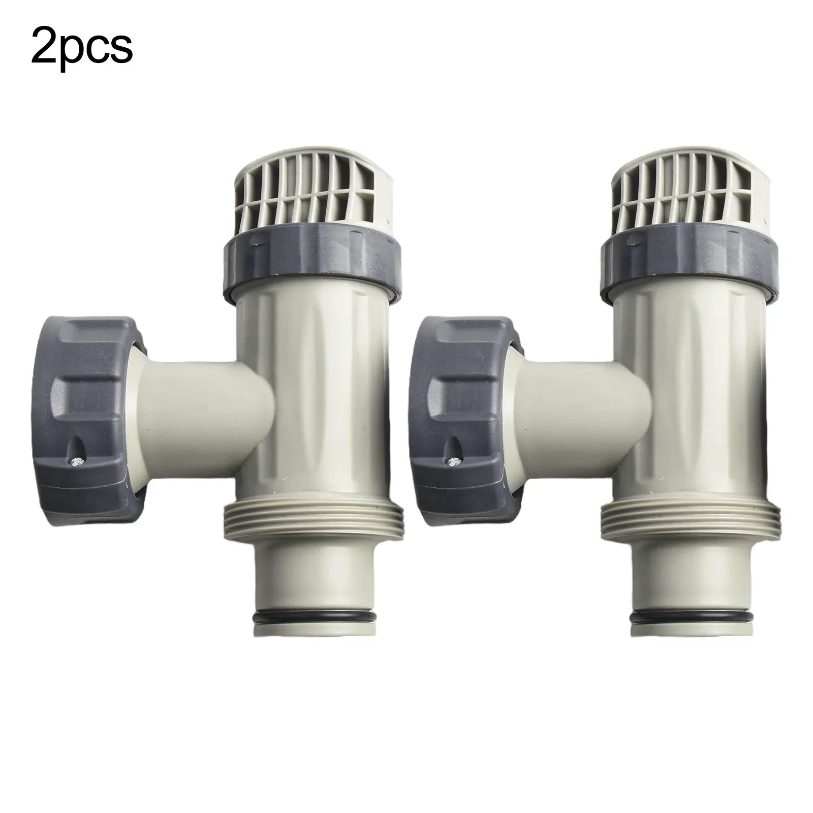 Set of 2 Replacement Plunger Valves for Intex Pool Filters Complete with O Rings and Step Washers for Enhanced Performance