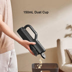 XIAOMI MIJIA Car Vacuum Cleaner 21kPa Suction,Type-C Fast Charg,150mL Dust Cup,For Home Wireless Vacuum Cleaners,2400mAh Battery