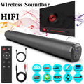 Sound Bar TV Speaker with Wireless Subwoofer - Bluetooth Home Theater