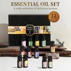 10ml Essential Oil Aromatherapy Gift Box Air Humidifier Household Water-soluble Lavender Rose Eucalyptus White Peach Oolong