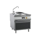 Commercial Kitchen Single Burner Gas Wok Range with One Rear Pot Chinese Cooker Equipment for Restaurant Catering Custom
