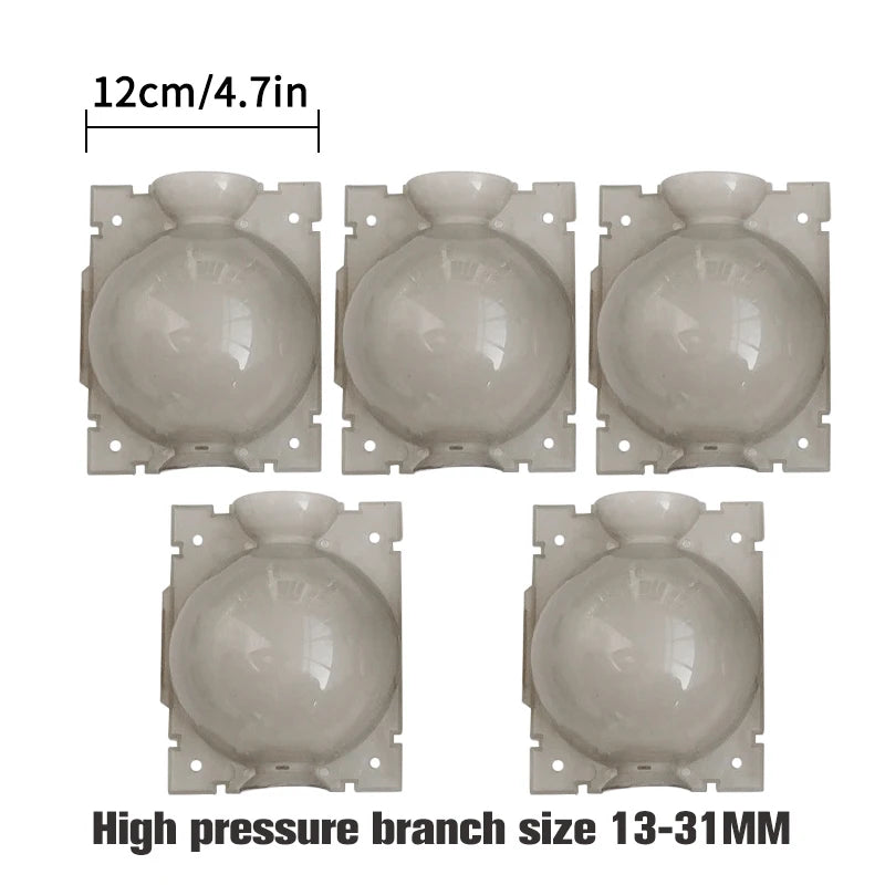 5Pcs Plant Root Growing Boxes Grafting Device Reusable Plant Rooting Device Ball Air Layering Propagation Kit Garden Supplies