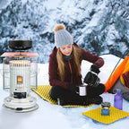 4 Blades Stove Fan Heat Powered Fireplace Fan Log Wood Burner Eco-fan Quiet Fireplace Fan Home Winter Warm Heat Distribution무동력팬