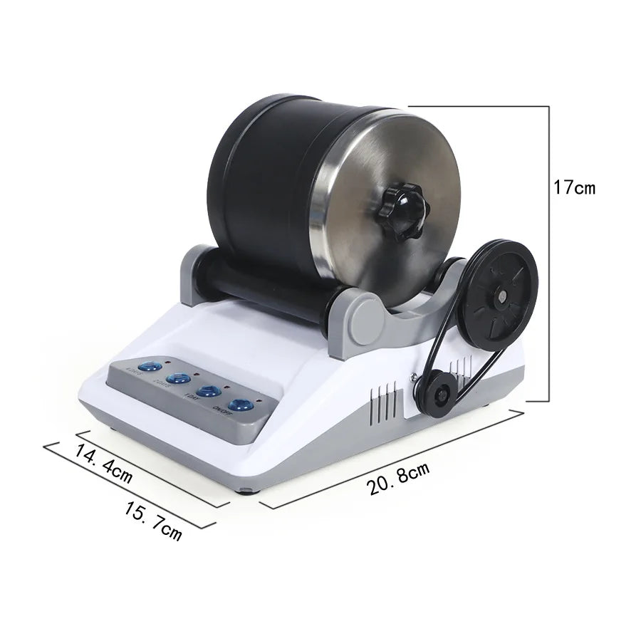 Electric Gem Polishing Machine Children's Fun Physics Science Experiment Set DIY Stone Polishing Machine Test Toy
