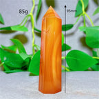 Carnelian Tower Crystal Natural Stone Quartz Home Decoration Minerals Reiki Craft Gifts Energy Healing Meditation Spiritual Love