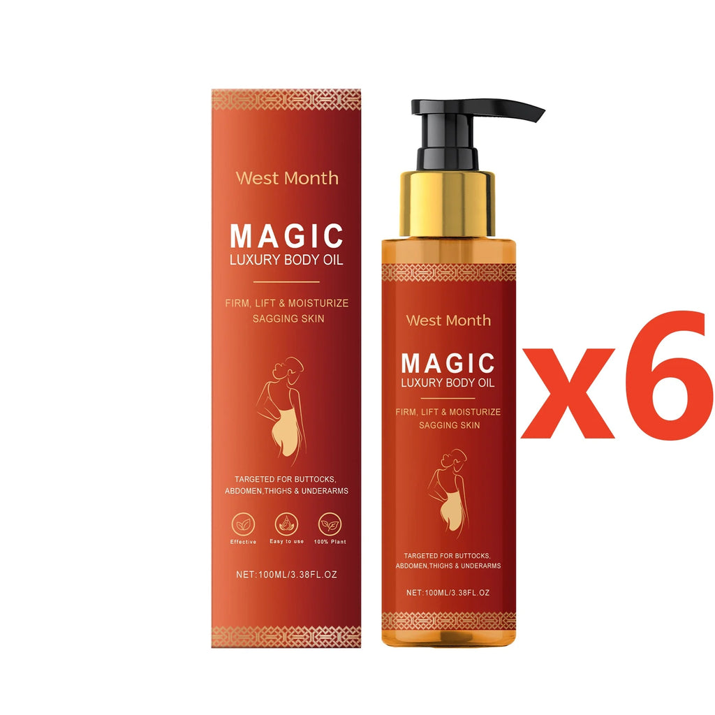 Magic Body Firming Oil Tightening Hydrating Dry Skin Anti-Aging Cellulite Remover Massage Refreshing Post-Shower Luxury Body Oil