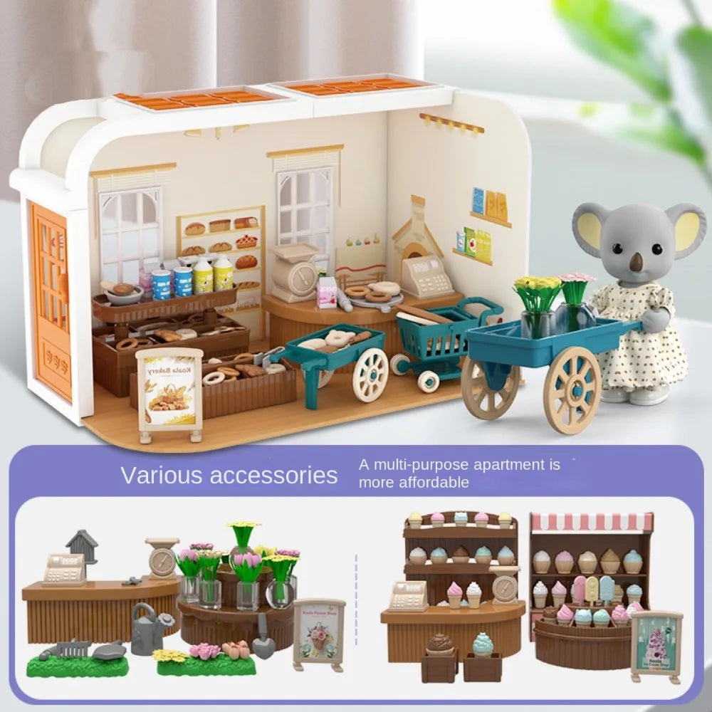 Kitchen Dollhouse Furniture Miniature Toy Scene Model Miniature Items Dollhouse Accessories Furniture Miniature
