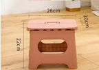 Plastic Folding Step Stool Home Train Outdoor Storage Foldable    Kids holding stool camping pf01905