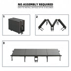 75英寸 Heavy Duty Folding Bed, Thickened Iron Frame, Portable Folding Bed, Lockable Pulley, Suitable for Office Nap, Hospital Ac