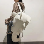 Shark Backpack for Men and Women, Trendy Brand, Niche Design, Personalized, Ugly, Cute, Creative Backpack