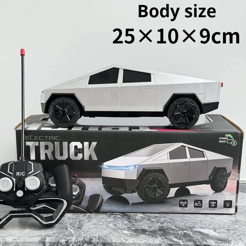 Tesla Cybertruck RC Toy Car – Drop-Resistant, Remote Control Simulation Vehicle for Kids, Gift-Boxed Model | AlluCanFind