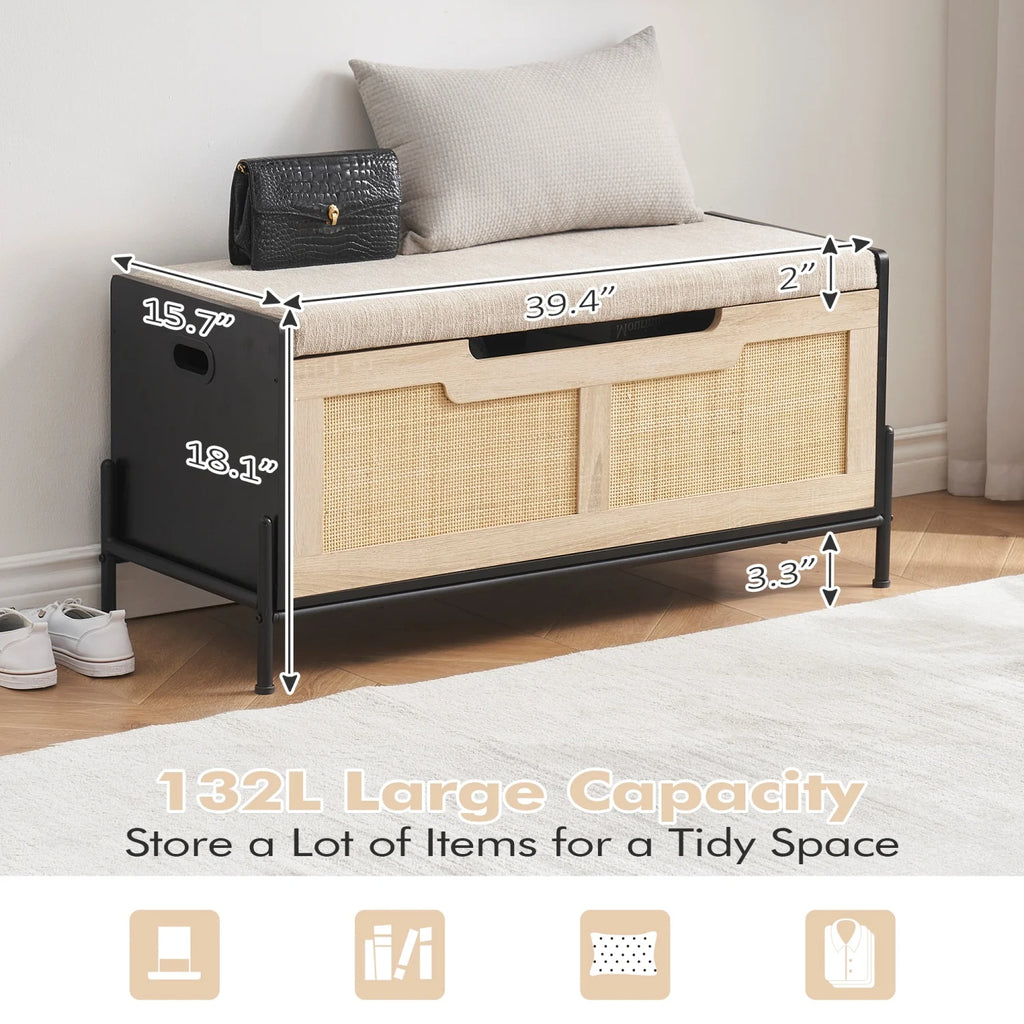 Entryway Bench with Storage Organizer Coffee Table with Storage Chest Trunk Entryway Cabinet Storage Bench for Bedroom
