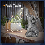 Elephant Solar Garden Light Elephant Hanging LED Solar Lantern Solar Elephant IP44