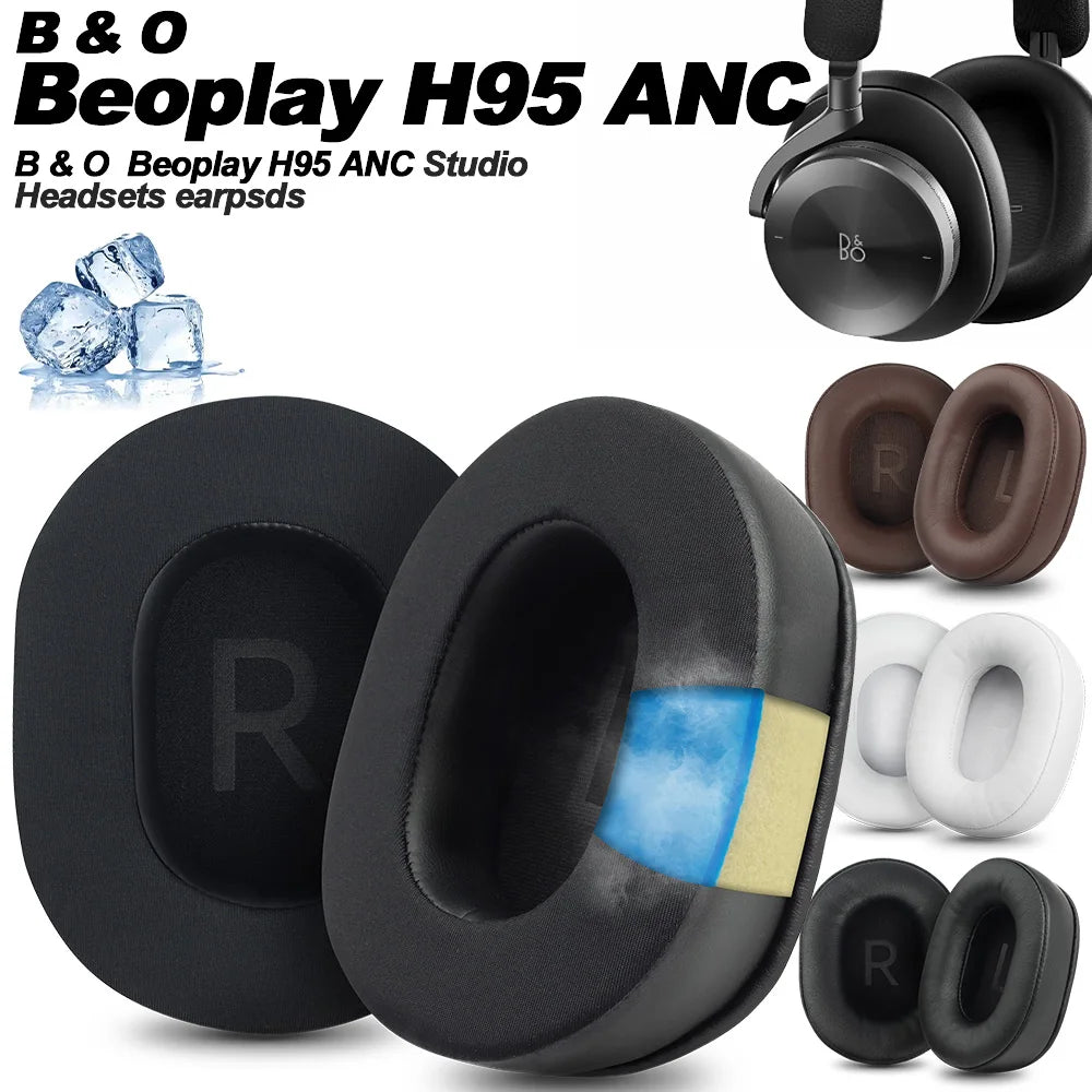 Replacement for B & O  Beoplay H95 ANC Bang & Olufsen Beoplay H95 Headband Ear Pads Earphone Cushions Headphones Protein Earmuff
