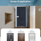 Metal Electronic Control Door Lock with Video Intercom Support for Gates