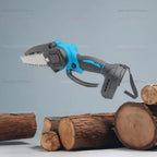 Mini Chainsaw Compact 6-inch Handheld Electric Log Cutting Tool for Woodworking Camping Yard Cleanup For Makita 18V Battery Pin