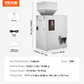 VEVOR 1-100g/1-200g/10-500g Powder Filling Machine Automatic Intelligent Particle Weighing Dispenser Machine  for Tea Seeds