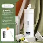 500ML Travel Electric T Kettle Fast Boiling Water Portable baby Milk Warmer Kettle 304 Stainless Steel Thermo Kettles