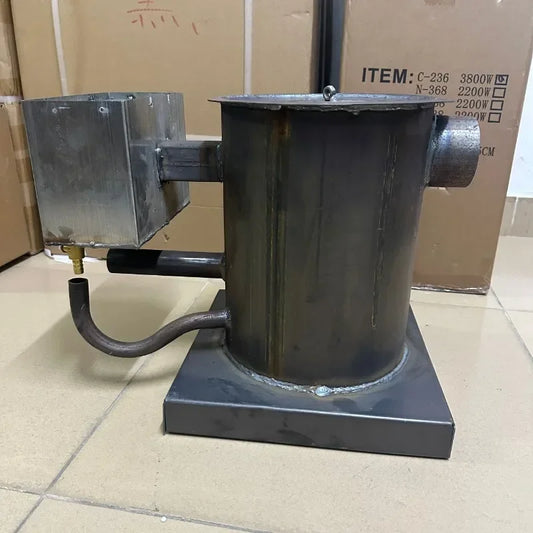 Waste Engine Oil Combustion Stove, Warm Air Stove, Hot Air Stove for Heating, Cooking, Breeding, Vegetables, Greenhouse Warming