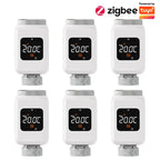 EZAIOT Tuya ZigBee Thermostat Radiator Actuator Smart TRV Thermostatic Valve Temperature Controller Support Alexa Google Home