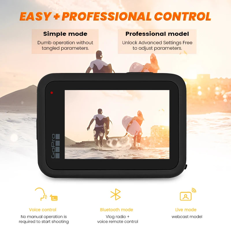 GoPro HERO13 Black Action Camera Go Pro 13 Anti Shake Cycling 5.3K Camera