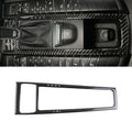 For Porsche Macan 2014 2015 2016 2017 2018 2019 LHD Carbon Fiber Car Center Console Gear Shift Panel Frame Cover Protective Trim