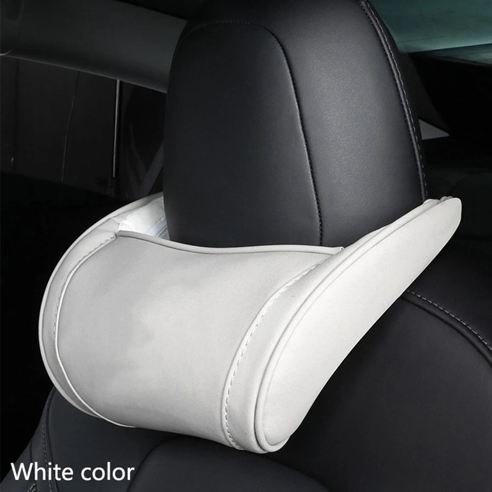 For Tesla Model 3 Y X S Neck Pillow Headrest Pillow Automobile Seat Neck Rest Auto Seat Head Support Pillow Model Y Accessories