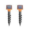 Double-sided solar animal repeller Spirally inserted mouse repeller repels moles and snakes Solar charging