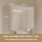Bathroom Wall Mounted Mirror Cabinet Modern Smart Bathroom Cabinets with Mirror Creative Bathroom Storage Cabinet Home Furniture