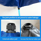 Summer Large Air Conditioning Cleaning Cover Kit 36000BTU Hanging AC Reusable Thickened Dust Water Bag Support Plate Cleaner