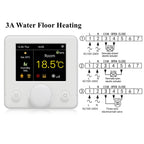 Smart Floor Heating Thermostat IPS Screen Tuya WiFi Home Temperature Digital Controller of Electric/Water Gas Boiler Alexa Alice