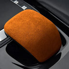 For Mercedes-Benz A-Class/CLA-Class/AMG 2019 to Present Alcan tara Gear Shift Knob Cove Car Gearshift Handle Protective Shell