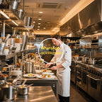 Professional Commercial Restaurant Kitchen Equipment Stainless Steel Electric Burner 6L Capacity Complete Set