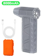 Turbo Jet Fan Powerful Air Blower 140000RPM 52m/s Electric Blower Brushless Motor Handheld Duct Fan High-Performance Cyclone 송