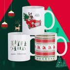 HTVRONT 12/6 Pack 11OZ Sublimation Mugs Sets Classic Blank Drinking Cups with Handles DIY Coffee Mug Gift for Sublimation Paper