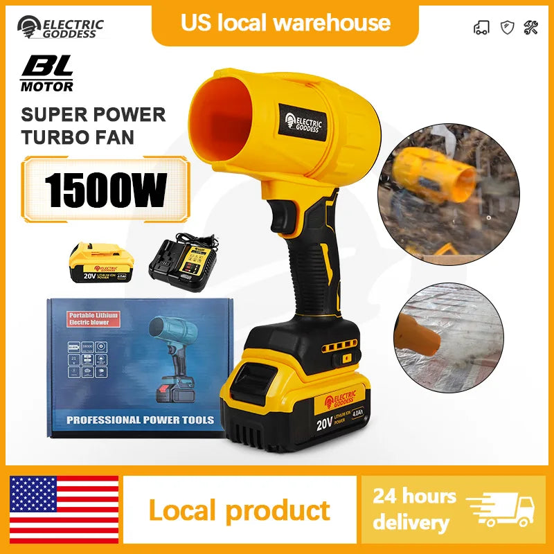 Brushless Turbo Blower for Dewalt 20V Battery