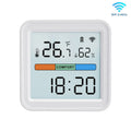 Tuya WiFi Temperature Humidity Sensor Home Automation Hygrometer Thermometer Control Smart Life for Smart Home Support Alexa