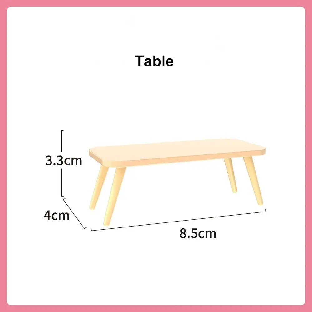 1:12 Dollhouse Miniature Furniture Accessories Sofa Floor Lamp Shelf Kettle Doll House Bedroom Kitchen Furniture Model