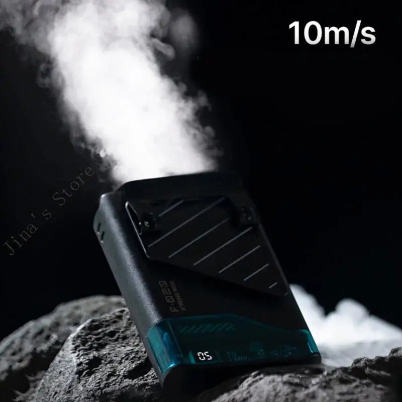 Wearable Belt Fan Portable Clip Fan 4000mAh Travel Fan ABS Texture Wai