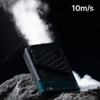 Wearable Belt Fan Portable Clip Fan 4000mAh Travel Fan ABS Texture Wai