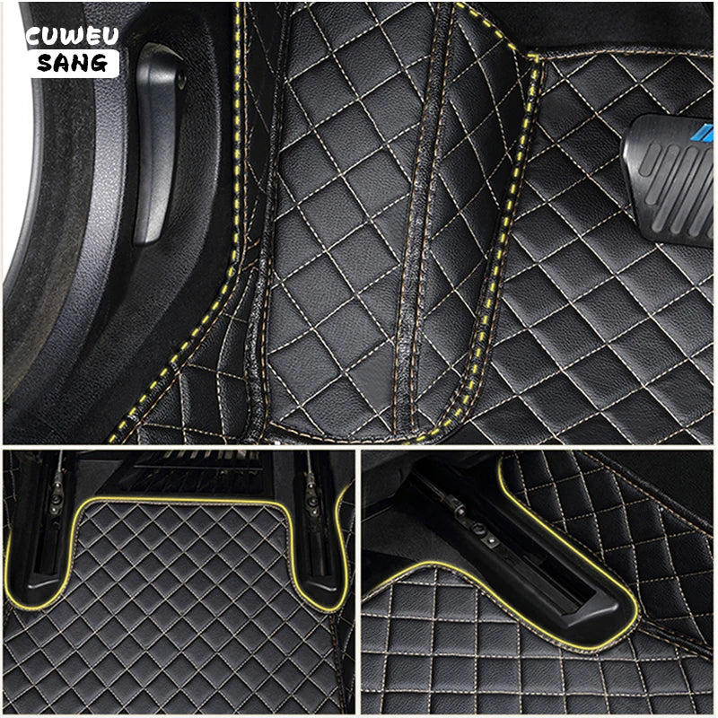 CUWEUSANG Custom Car Floor Mats For Lexus NX NX200t NX250 NX300 NX300h NX350 NX350h NX450h Auto Carpets Foot Coche Accessorie